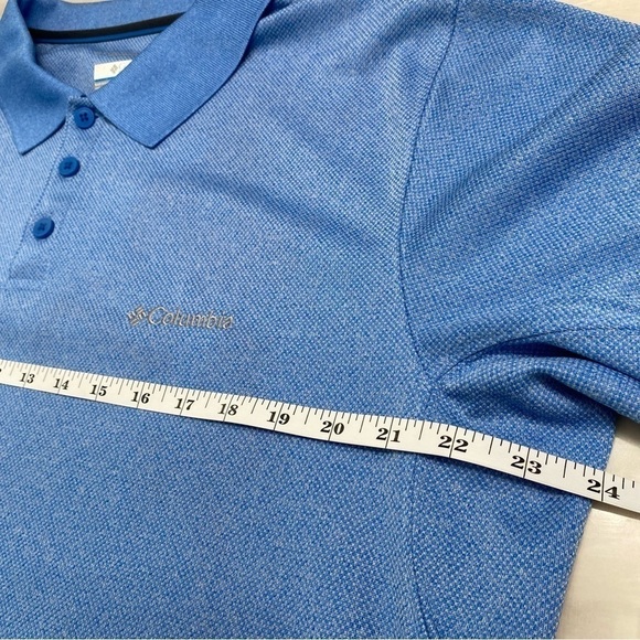 Columbia Men's Polo Omni-Shade Sun Protection Short Sleeve Shirt Large - Picture 12 of 14